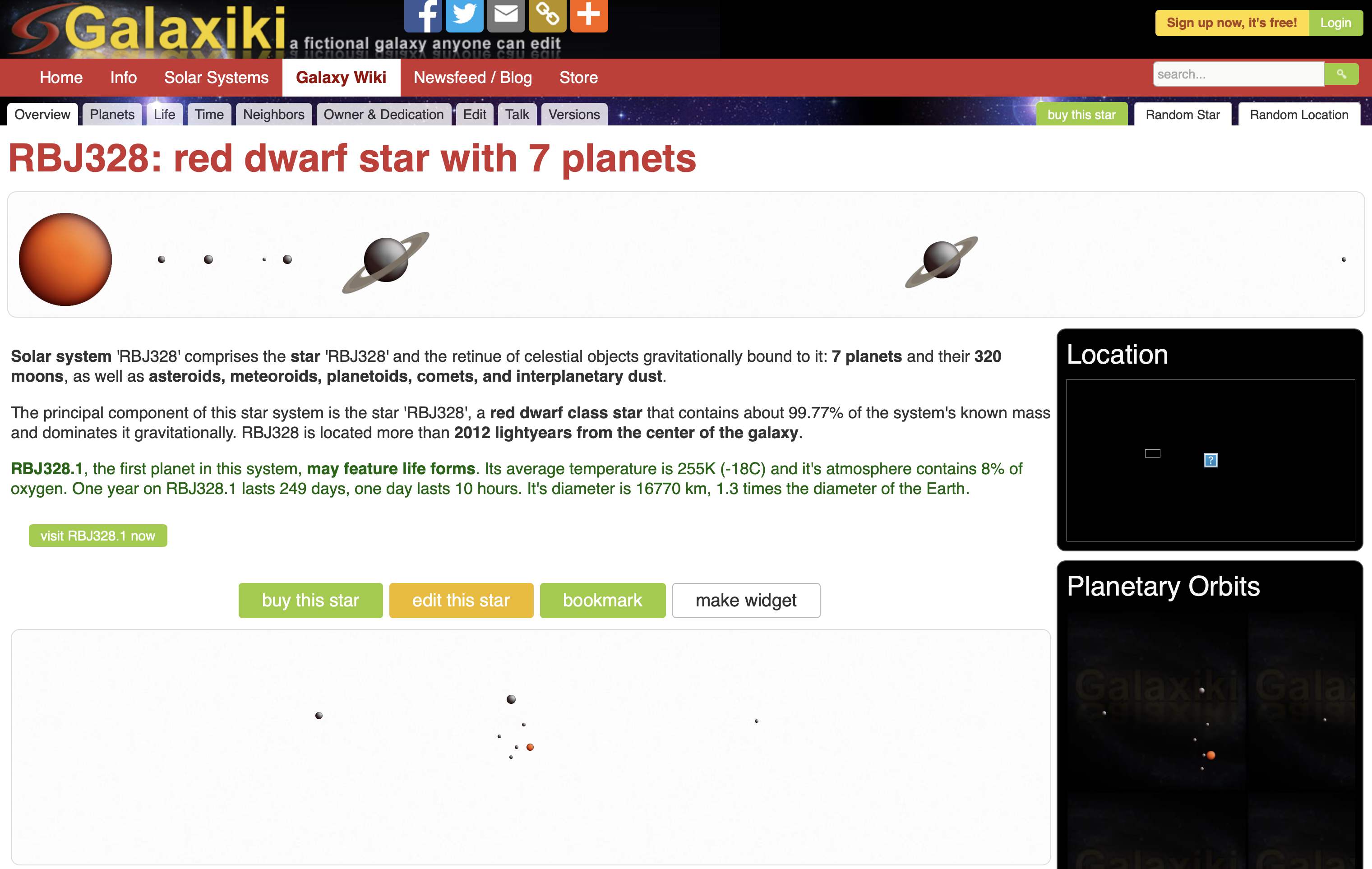 Galaxiki Virtual Solar System